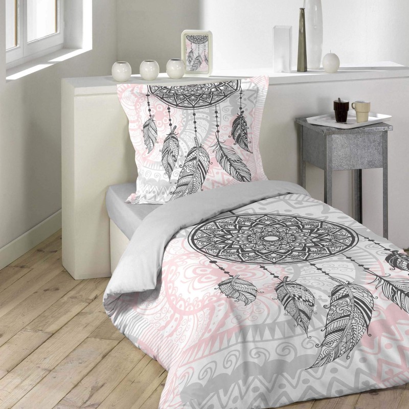 Housse de Couette - 140 x 200 cm + taie - Namaste, attrape-rêves