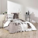 Housse de couette - 220 x 240 cm + taies - Galets zen