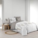 Housse de couette - 220x240 cm + taies - 57 fils - Feuillage
