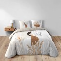 Housse de couette - 220x240 cm + taies - Graphique floral