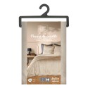 Housse de couette - 220x240 cm + taies - Velours sable