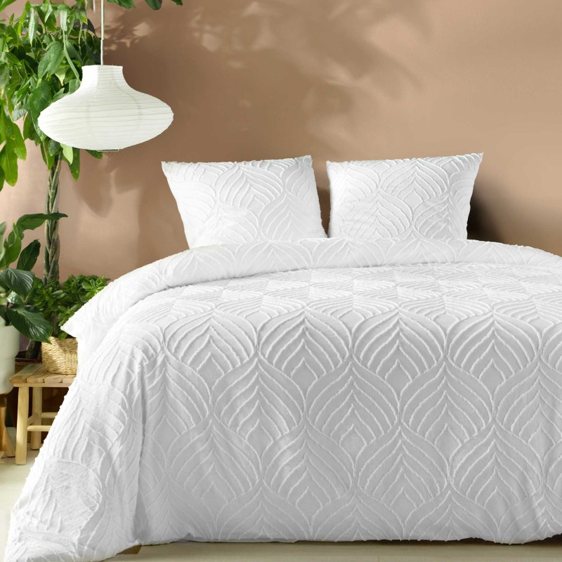 Housse de couette - 220x240cm + taies - Graphique tufté Housse de couette - 220x240cm + taies - Graphique tufté