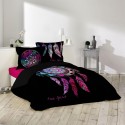 Housse de couette - 240 x 260 cm + taies - Porte-bonheur - Attrape-rêve