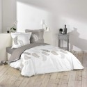 Housse de couette - 260x240 cm + taies - 57 fils - Feuillage