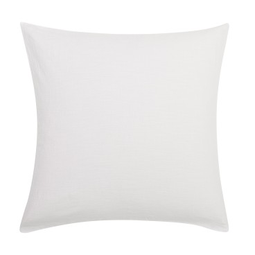 Housse de couette 220x240 cm + taies - Fils teints lavés - uni