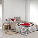 Housse de couette 220x240 cm + taies - Love mountain Housse de couette 220x240 cm + taies - Love mountain