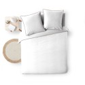 Housse de couette 220x240 cm + uni blanche Housse de couette 220x240 cm + uni blanche