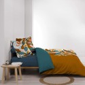 Housse de couette 240x260 cm + taies - Percale - Feuillage coloré Housse de couette 240x260 cm + taies - Percale - Feuillage coloré