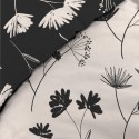 Housse de couette 240x260 cm + taies - Percale - Fleurs Housse de couette 240x260 cm + taies - Percale - Fleurs