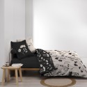 Housse de couette 240x260 cm + taies - Percale - Fleurs Housse de couette 240x260 cm + taies - Percale - Fleurs