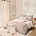 Housse de couette 260x240 cm + taies - 57 fils - Coton tissé Housse de couette 260x240 cm + taies - 57 fils - Coton tissé