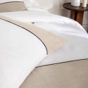 Housse de couette 260x240 cm + taies - 57 fils - Coton tissé Housse de couette 260x240 cm + taies - 57 fils - Coton tissé