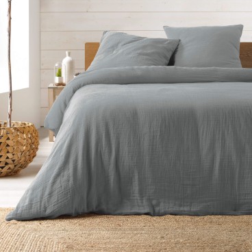 Housse de couette Gaze de Coton - 240 x 220 cm