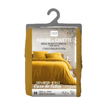 Housse de couette Gaze de Coton - 240 x 220 cm