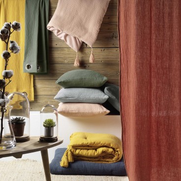 Housse de couette Gaze de Coton - 260 x 240 cm