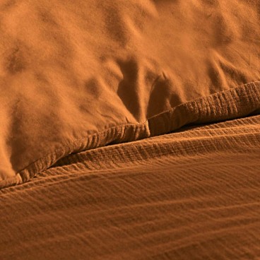 Housse de couette Gaze de Coton - 260 x 240 cm