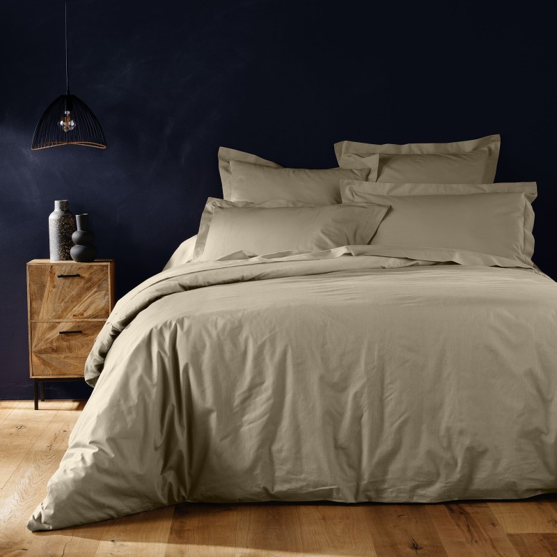 Housse de couette unie 220x240 cm - Coton Housse de couette unie 220x240 cm - Coton