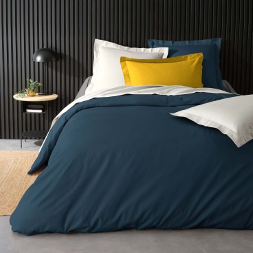 Housse de couette unie 220x240 cm - Percale