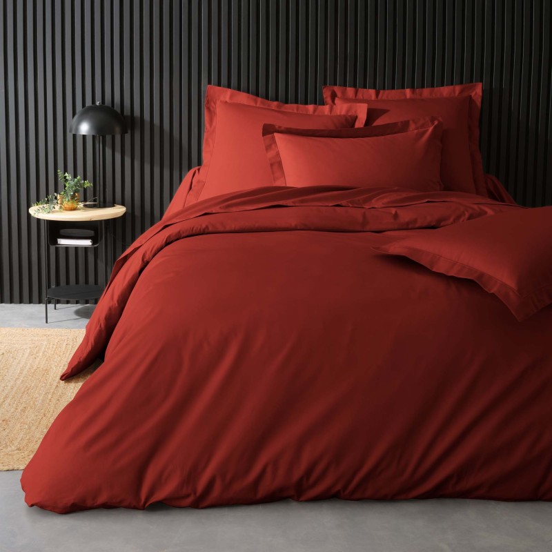 Housse de couette unie 240x260 cm - Percale Housse de couette unie 240x260 cm - Percale
